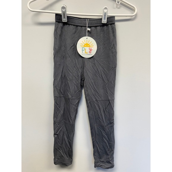 Little Sleepies Other - Little Sleepies Play Charcoal Bamboo Terry Leggings Kids 4T LS-L-CHAR-41 Grey